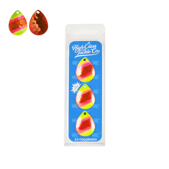 High Class Tackle 3-Pack 3.5 Colorado Blades
