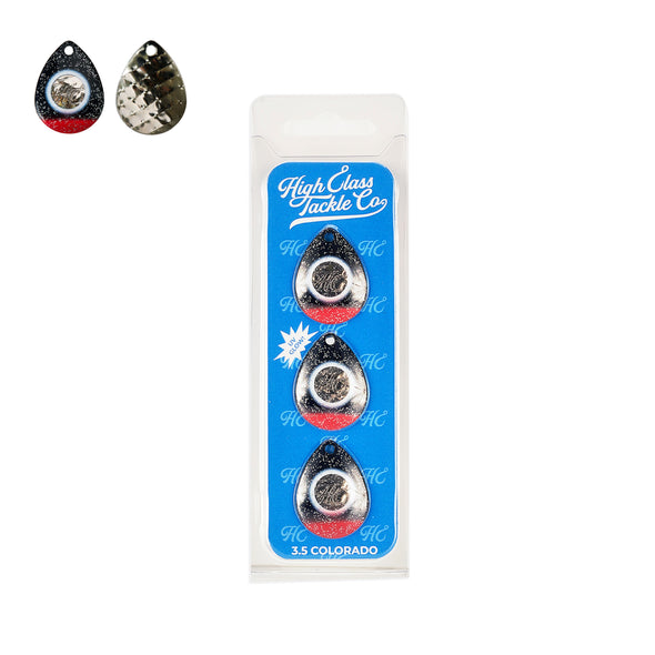 High Class Tackle 3-Pack 3.5 Colorado Blades