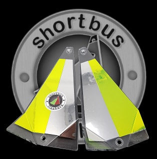 Shortbus 8" Chrome Triangle Flasher - Master Baiter