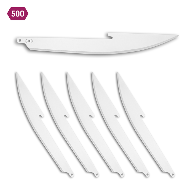 Outdoor Edge 5.0” Bone/Fillet Blades 6 Packs