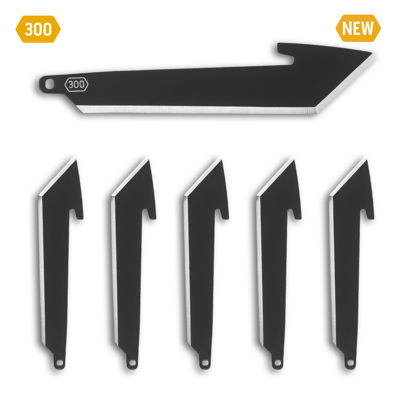 Outdoor Edge 3.0" Tanto Blades 6 Packs