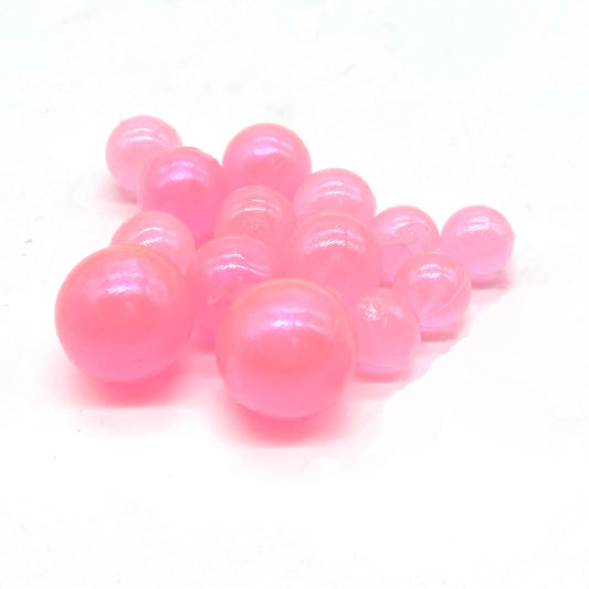 BNR Tackle Soft Beads - 25 Mm - Pink Sheen