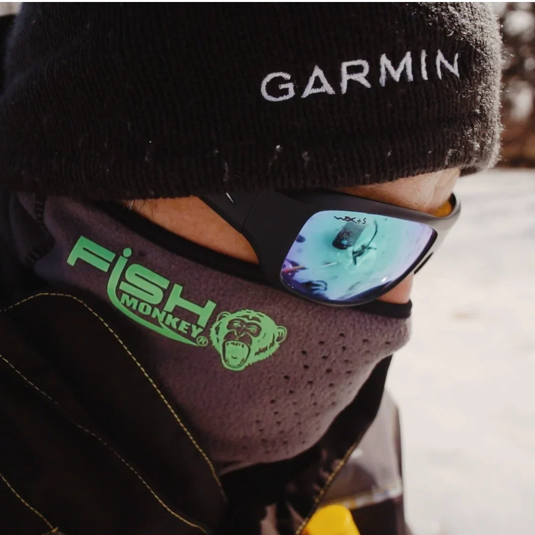 Fish Monkey Yeti Fleece Face Guard