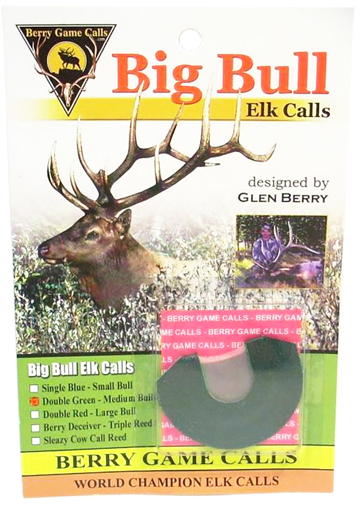 Berry Big Bull Medium Double Reed Elk Diaphragm Mouth Call