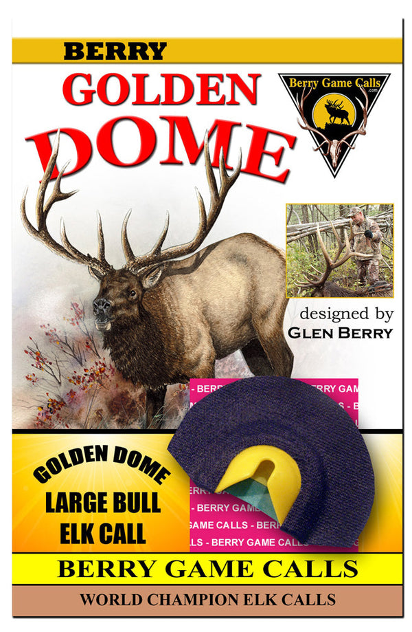 Berry Golden Dome Elk Diaphragm Mouth Calls