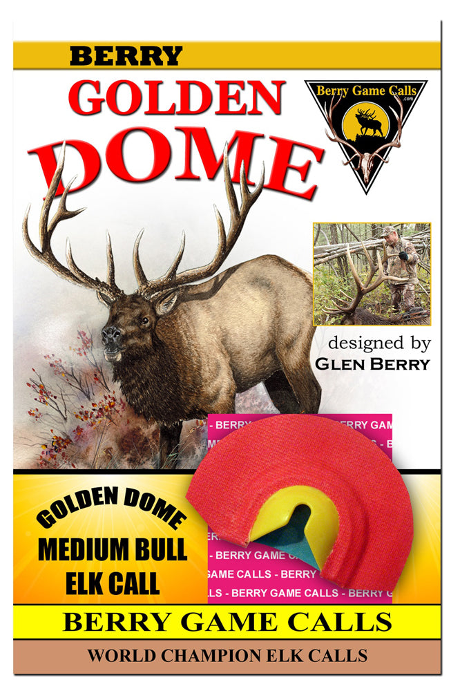 Berry Golden Dome Elk Diaphragm Mouth Calls