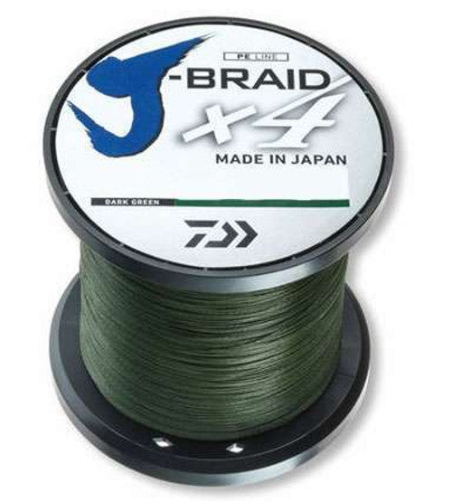 Daiwa J-Braid x4 - 3000 yd Service Spool
