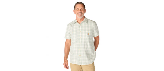 Carhartt Bozeman Relaxed SS Plaid Shirt Men's