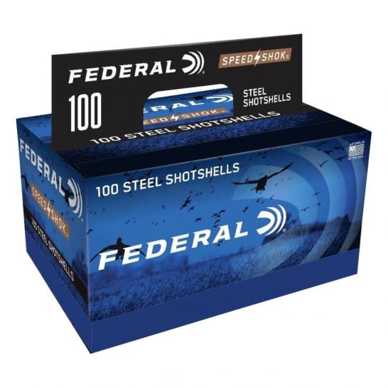 Federal Speed Shok 12 Gauge 3" 1 1/4 oz 2 Shot 100 Rounds