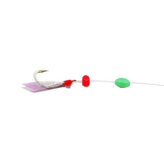 Ahi USA Glow Hook Rainbow Skin Sabiki