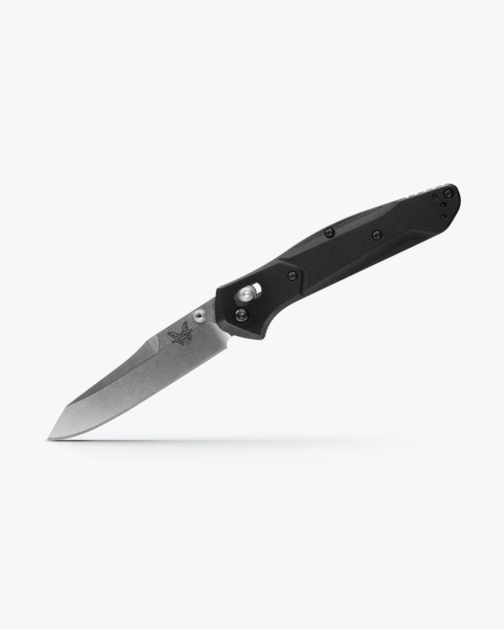 Benchmade Osborne AXIS Folding Knife, 3.4 in, CPM-S30V Stainless Steel, Reverse Tanto Blade, G10, Black Handle