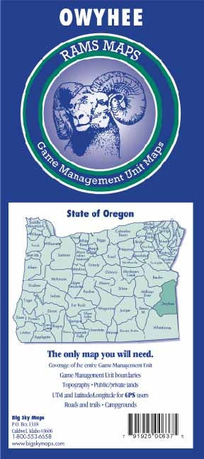 Rams Oregon Game Management Unit Maps