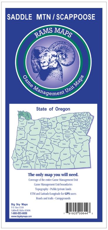 Rams Oregon Game Management Unit Maps