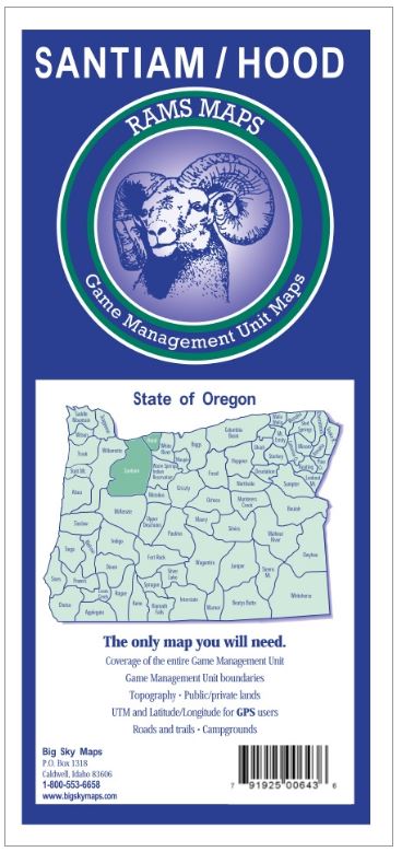 Rams Oregon Game Management Unit Maps