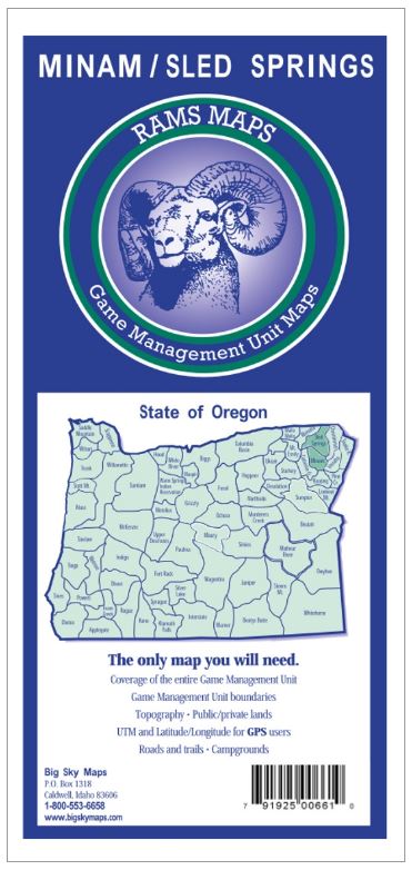 Rams Oregon Game Management Unit Maps