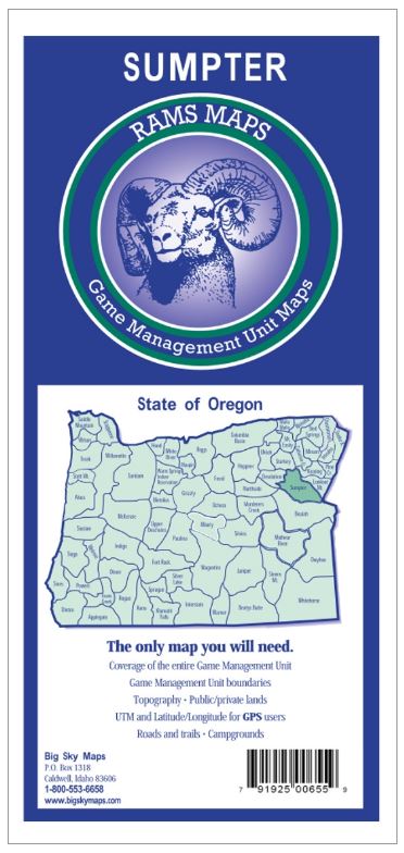 Rams Oregon Game Management Unit Maps