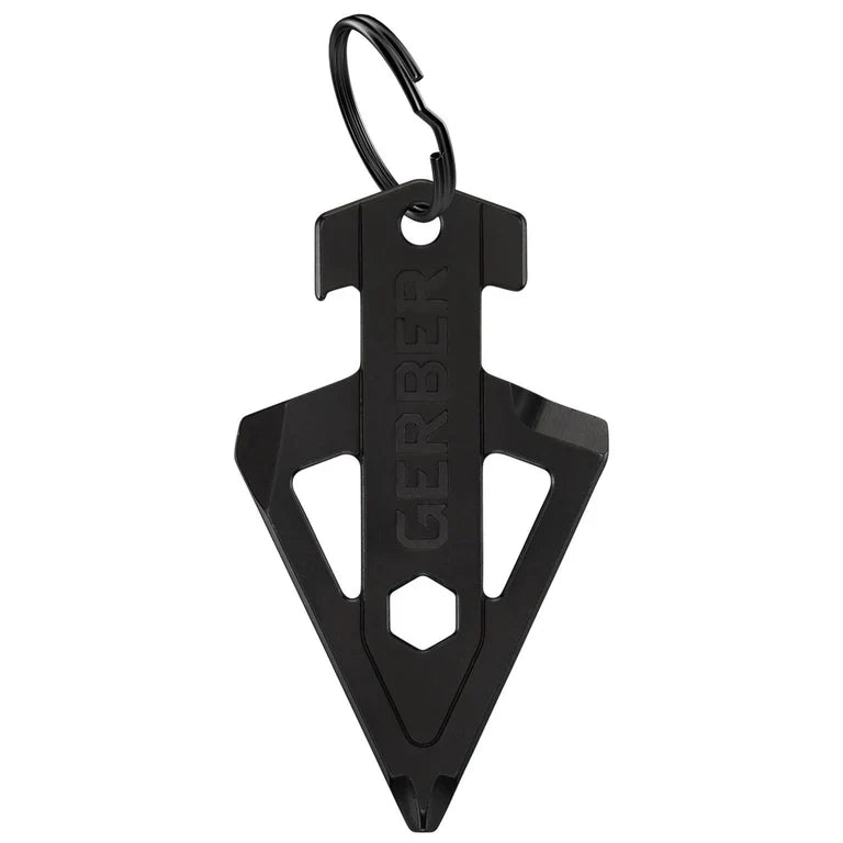 Gerber Broadhead EDC Keychain Multitool, Pocket Clip, Bottle Opener