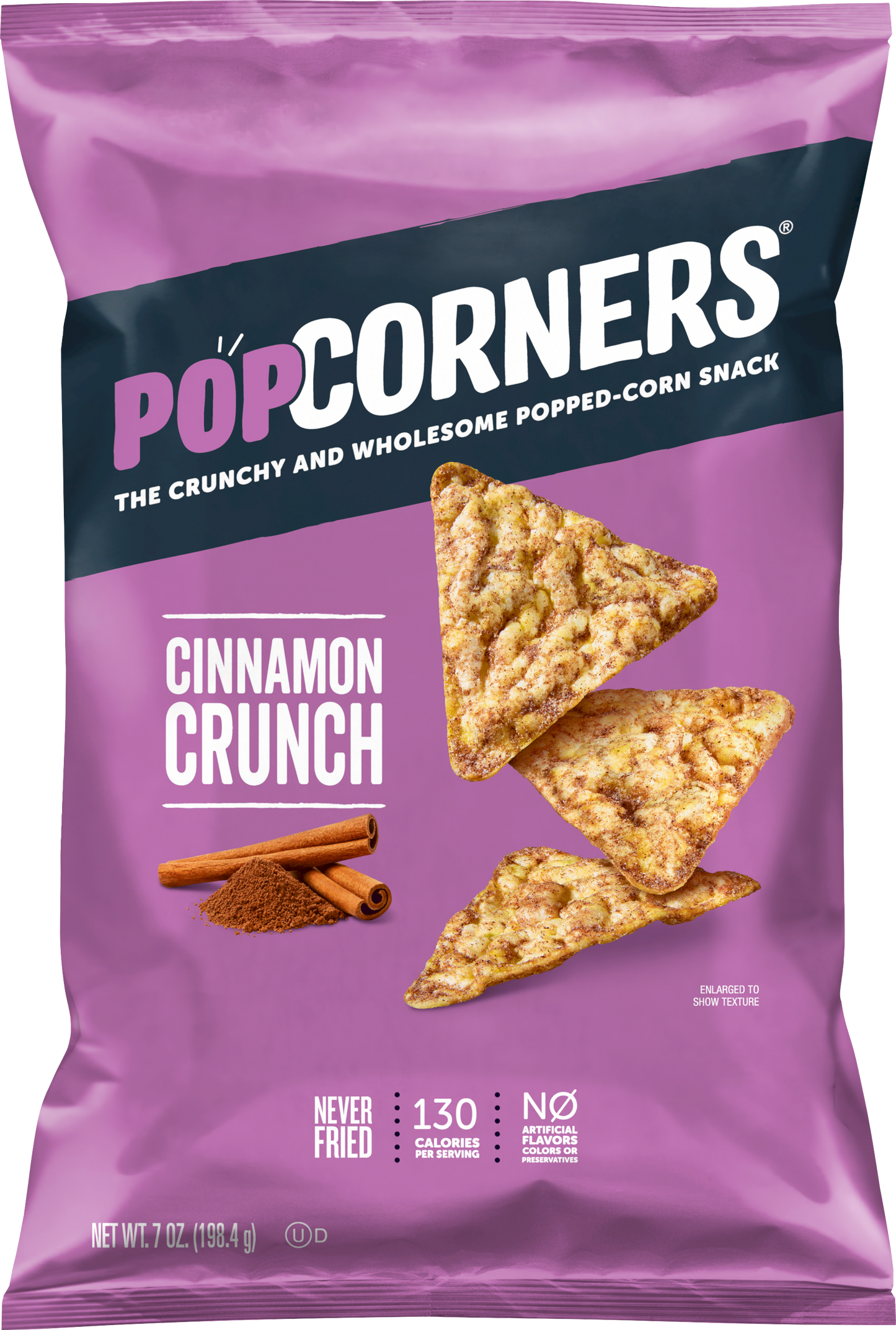 Popcorners Cinnamon Crunch Flavored Corn Snacks 7 oz